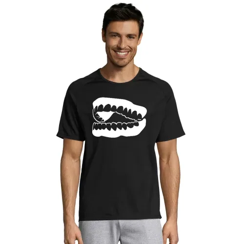 lachendes Gebiss Männer T-Shirt