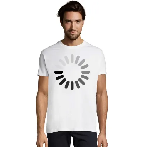 Ladekreis Loading in schwarz T-Shirt