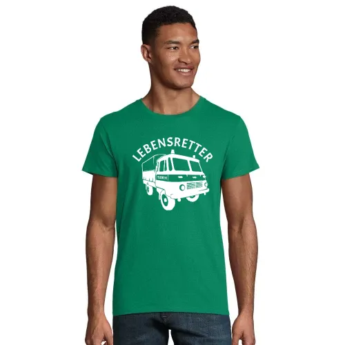 Lebensretter Feuerwehr Robur LO Männer T-Shirt