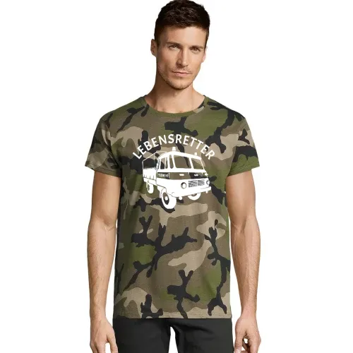 Lebensretter Feuerwehr Robur LO Männer T-Shirt