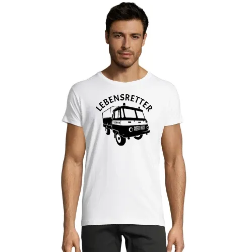 Lebensretter Feuerwehr Robur LO Männer T-Shirt