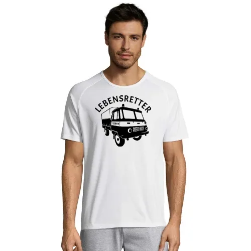 Lebensretter Feuerwehr Robur LO Männer T-Shirt