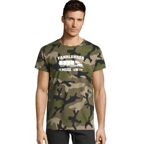 LKW Fahrlehrer Mode On - Truck Lehrer Fahrschule Männer T-Shirt
