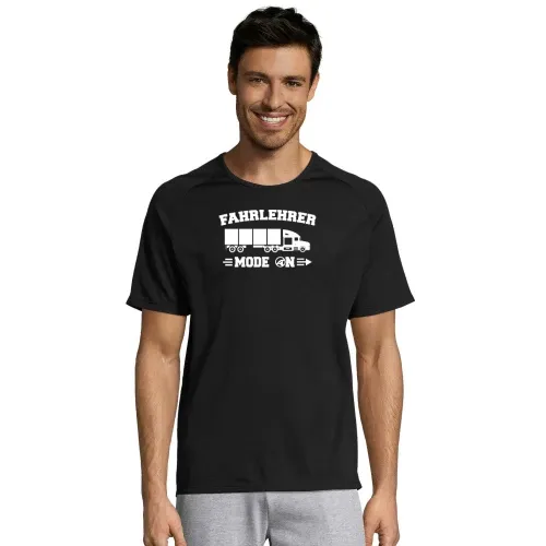 LKW Fahrlehrer Mode On - Truck Lehrer Fahrschule Männer T-Shirt