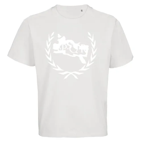Lorbeerkranz SPQR Rom Umriss Männer T-Shirt