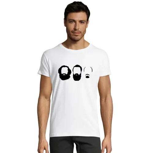 Marx Engels Lenin Frisuren Männer T-Shirt