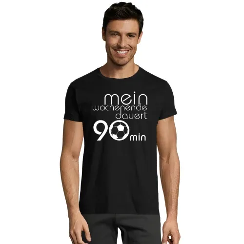 mein Wochenende dauert 90min Männer T-Shirt