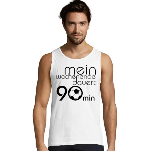 mein Wochenende dauert 90min Männer T-Shirt