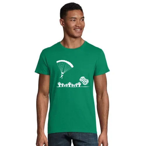 Mexikanischer Fallschirmspringer Männer T-Shirt