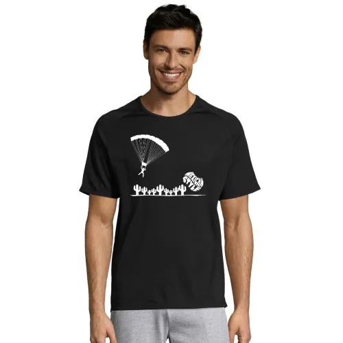 Mexikanischer Fallschirmspringer Männer T-Shirt