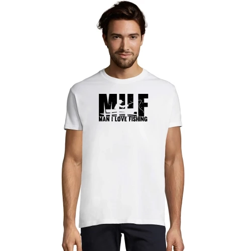 MILF Lustiges Angler Design Männer T-Shirt