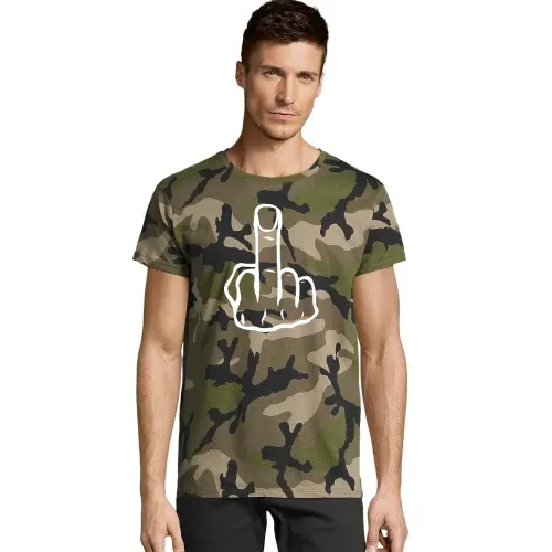 Mittelfinger Männer T-Shirt