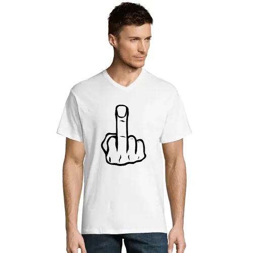 Mittelfinger Männer T-Shirt