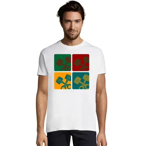 Motorkolben Warhol T-Shirt