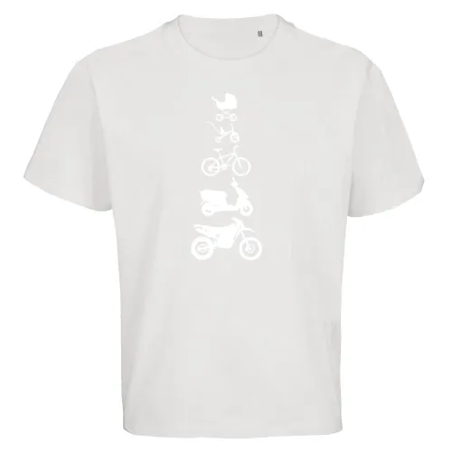 Motorrad Enduro Evolution Front Männer T-Shirt