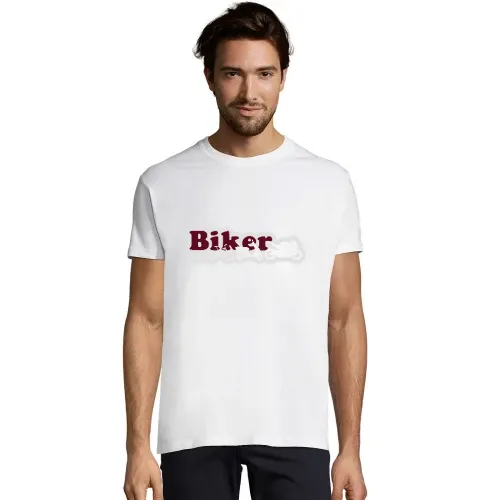 Motorrad Evolution Biker Männer T-Shirt Motorrad Evolution Biker T-Shirt