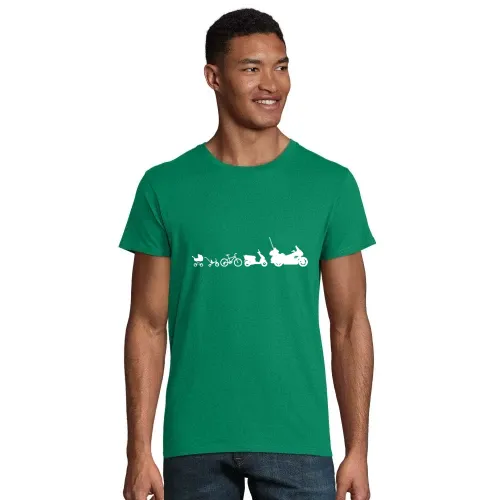 Motorrad Evolution Goldwing Männer T-Shirt