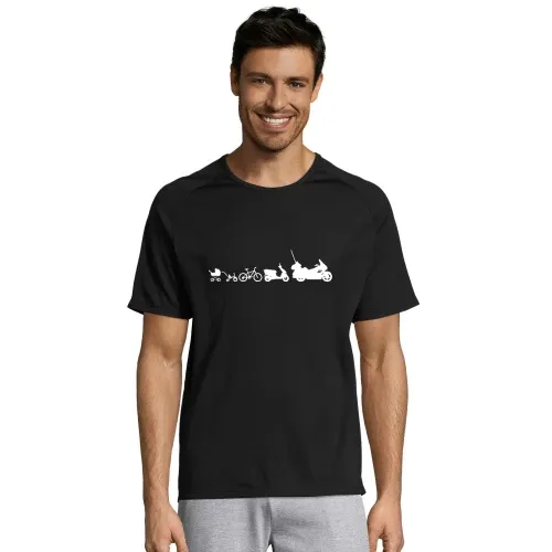 Motorrad Evolution Goldwing Männer T-Shirt