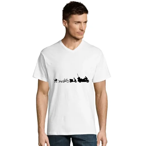 Motorrad Evolution Goldwing Männer T-Shirt