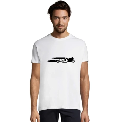 Motorrad Evolution schweif Männer T-Shirt Motorrad Evolution schweif T-Shirt