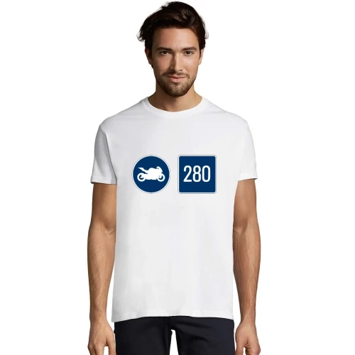 Motorrad Richtgeschwindigkeit Männer T-Shirt Motorrad Richtgeschwindigkeit T-Shirt