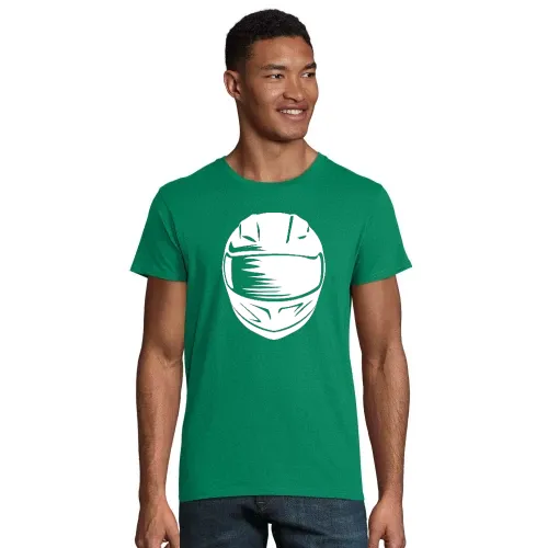Motorradhelm Männer T-Shirt