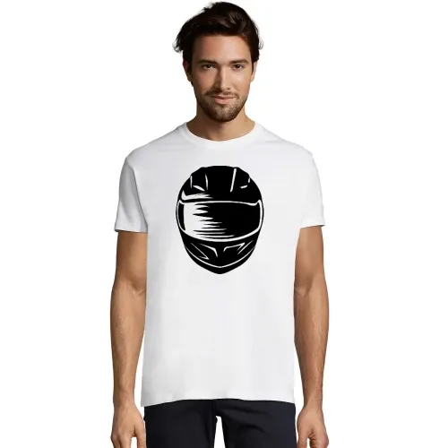 Motorradhelm Männer T-Shirt