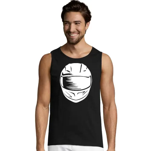 Motorradhelm Männer T-Shirt