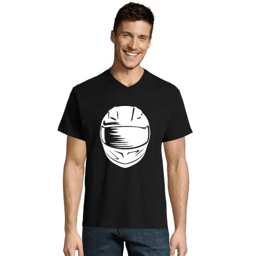 Motorradhelm Männer T-Shirt