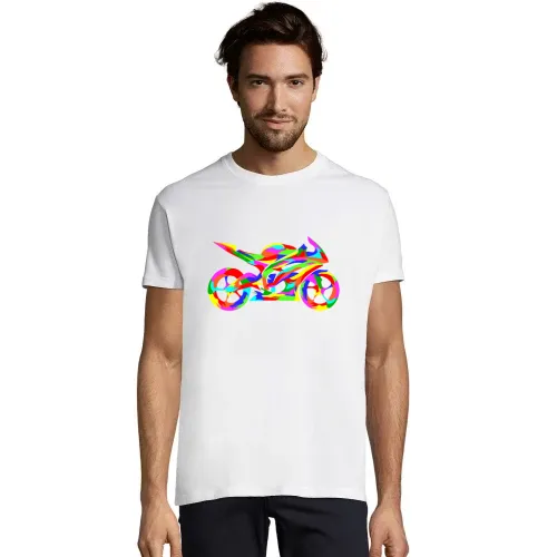 Motorradmosaik T-Shirt