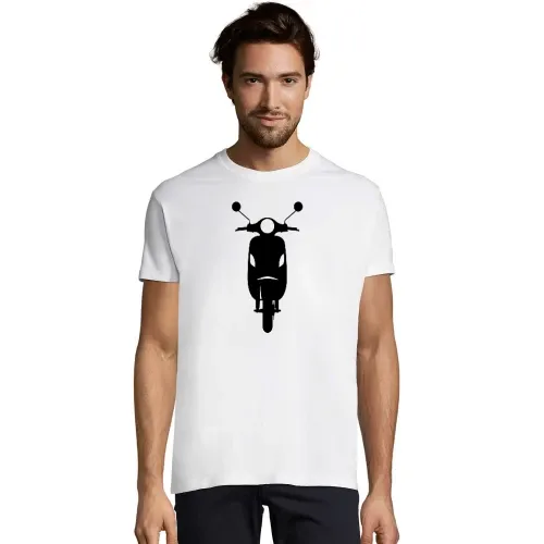 Motorroller Roller Front T-Shirt