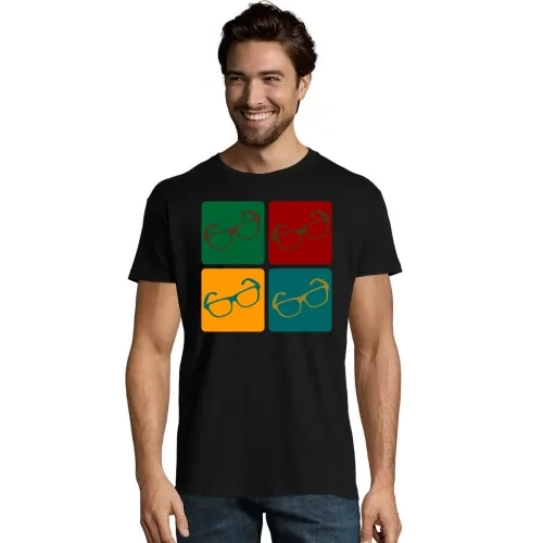 Nerd Brille in 4 Farben T-Shirt
