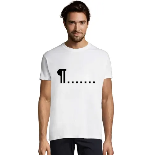Nicht druckbare Zeichen T-Shirt