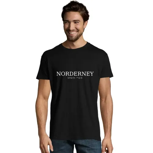 Norderney Koordinaten T-Shirt Männer Imperial