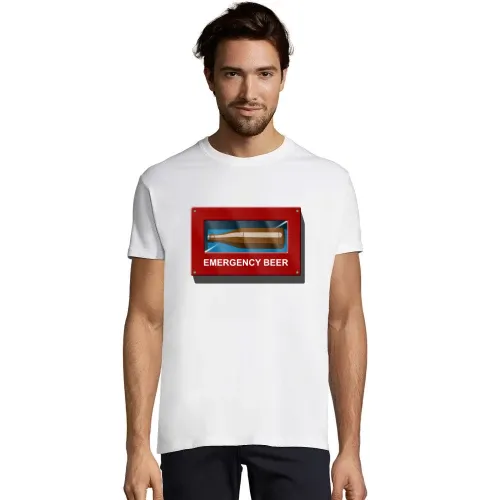 Notfall Bier Box Emergency Beer Männer T-Shirt Notfall Bier Box Emergency Beer T-Shirt