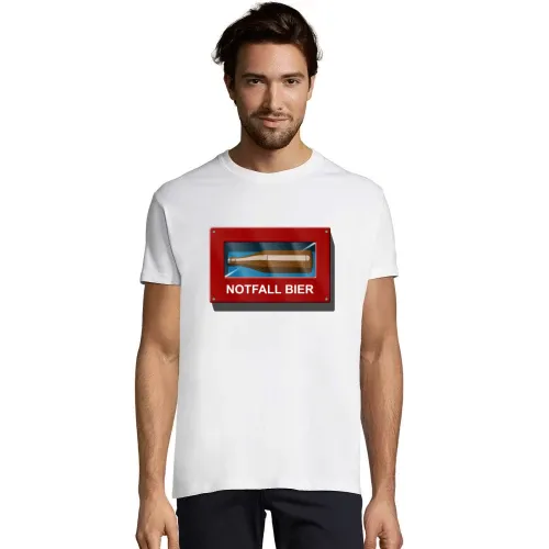 Notfall Bier Box T-Shirt Männer Imperial