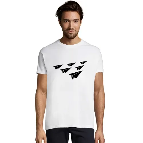 Papier-Fliegerstaffel Männer T-Shirt