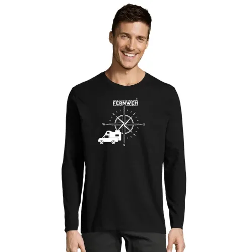 Pickup mit Wohnkabine Absetzkabine Fernweh Männer T-Shirt