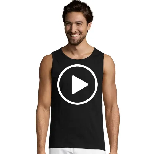 Playbutton Männer T-Shirt