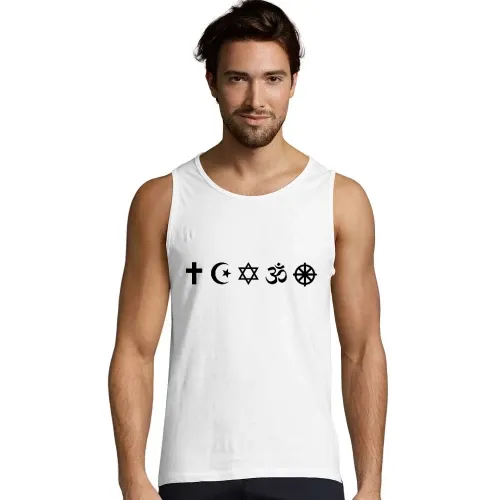 Religionen Symbole Männer T-Shirt