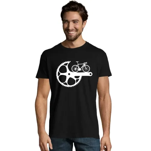 Rennrad Fahrrad Kurbel Fahrradfahren Radfahrer T-Shirt Männer Imperial