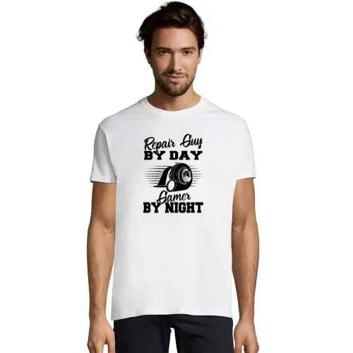 Repair Guy And Gamer- Kfz Mechaniker Mechatroniker Männer T-Shirt Repair Guy And Gamer- Kfz Mechaniker Mechatroniker T-Shirt