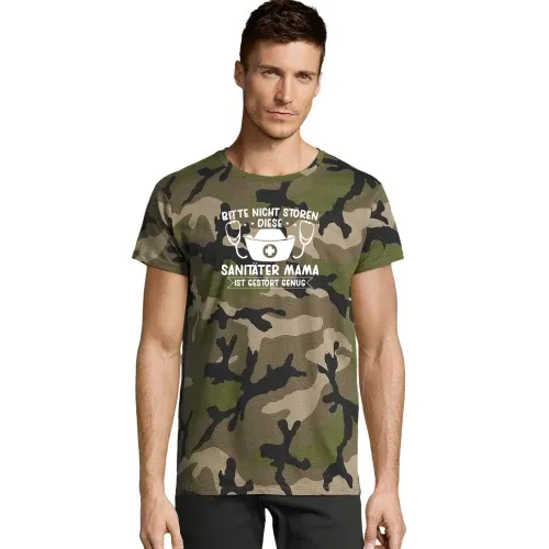Sani - Diese Sanitäter Mama Ist Gestört Genug Männer T-Shirt