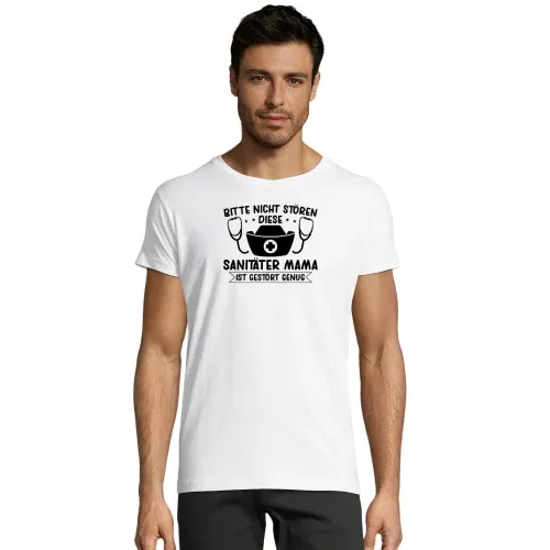 Sani - Diese Sanitäter Mama Ist Gestört Genug Männer T-Shirt