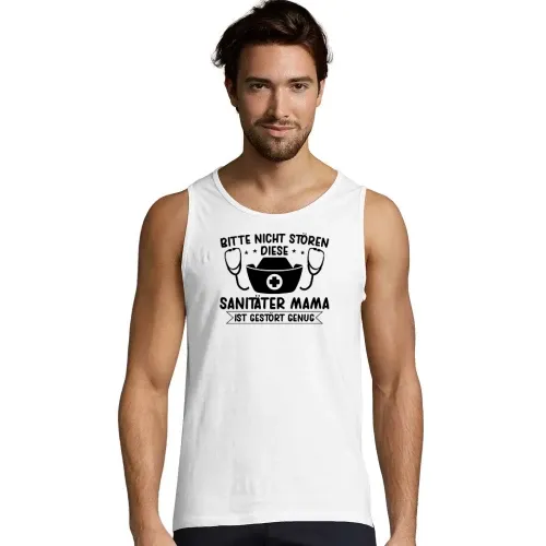 Sani - Diese Sanitäter Mama Ist Gestört Genug Männer T-Shirt