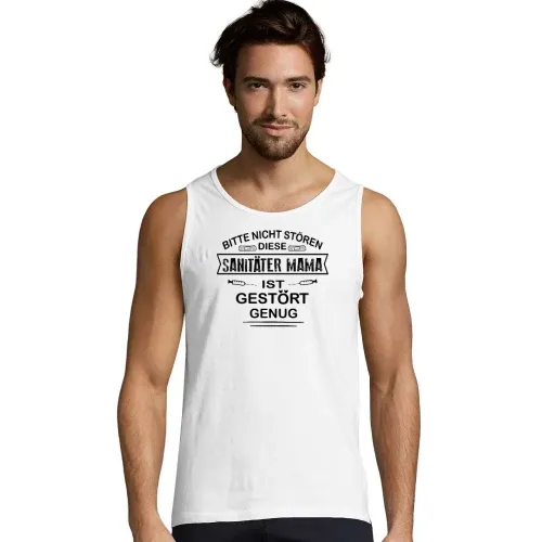 Sanitäter Mama - Gestört Genug Notfallsanitäterin Männer T-Shirt