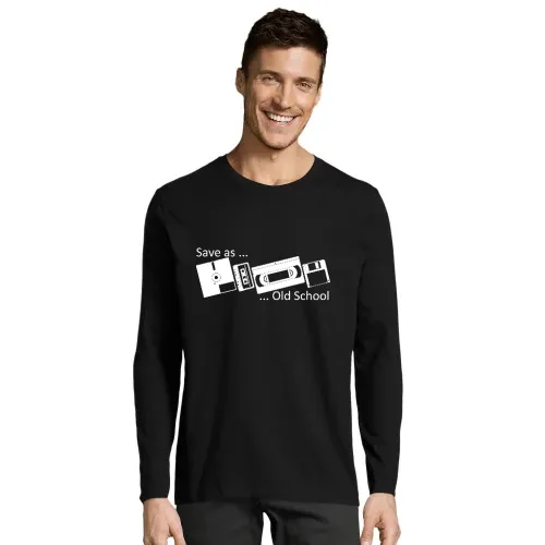 Save as ... Old School Männer T-Shirt