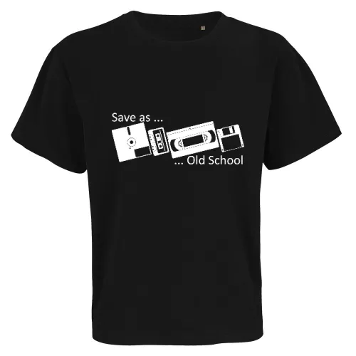 Save as ... Old School Männer T-Shirt