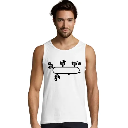 Schießbude Ente Männer T-Shirt