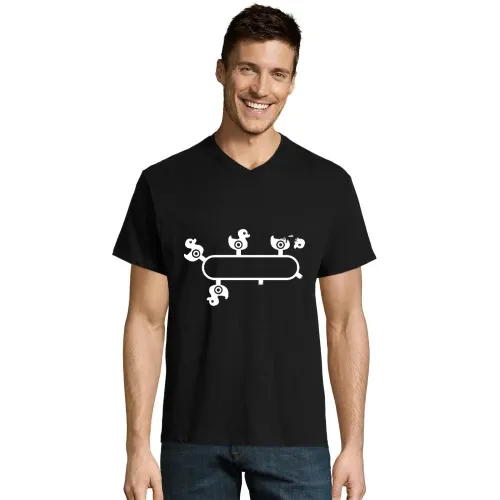 Schießbude Ente Männer T-Shirt